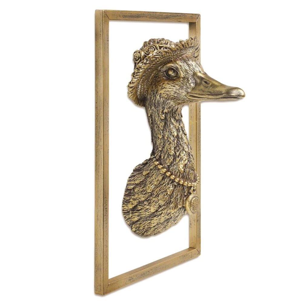Vintage Gold Goose Resin